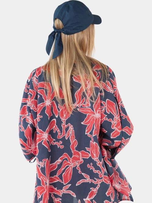 Barts Wupper Cap női baseball sapka sötétkék színben 4