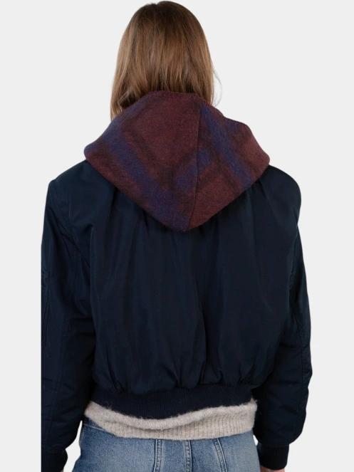Barts Halberra Scarf női sál bordó színben 4