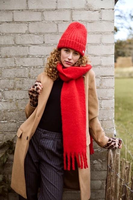 Barts Keridda Scarf női sál piros színben 5