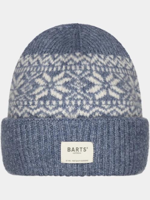 Barts Negomba Beanie női kötött sapka kék színben 2