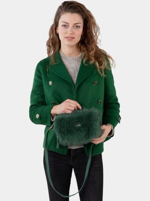 Barts Reydar Handbag női kézitáska zöld színben 4