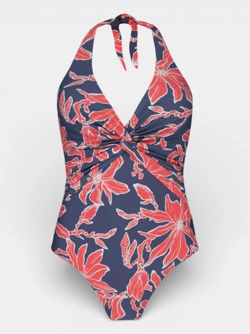 Barts Camolo Halter Shaping Onepiece női fürdőruha sötétkék színben 4