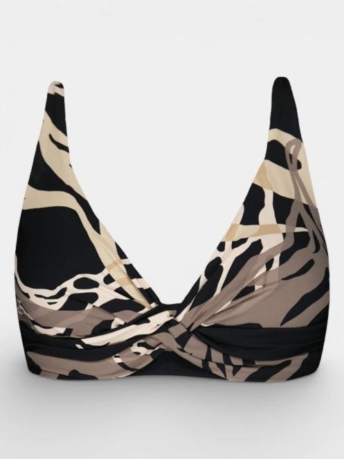 Barts Melyd Multifit női bikini felső fekete színben 4