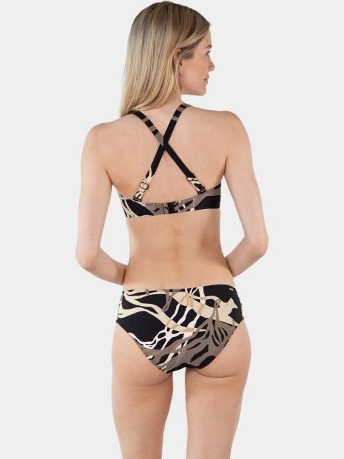 Barts Melyd Mid Waist Briefs női bikini alsó fekete színben 3