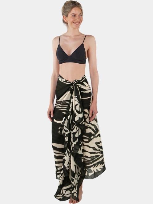 Barts Byleia női strandkendő fekete színben 4