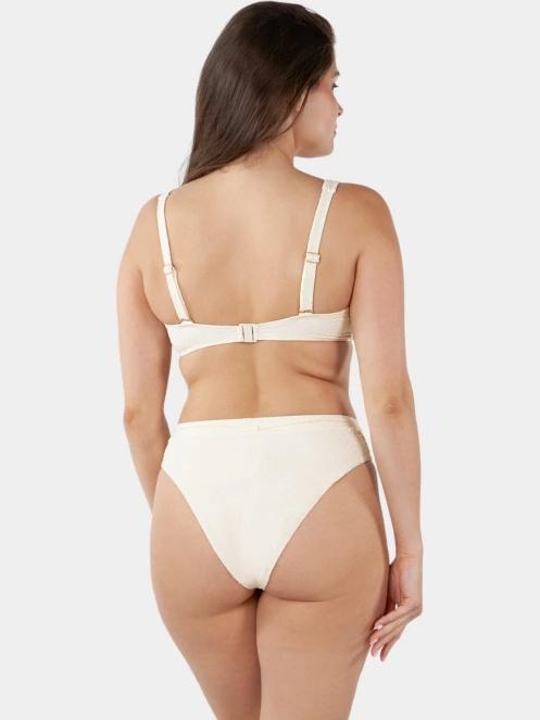 Barts Simoa Cheeky High Waist női bikini alsó fehér színben 3