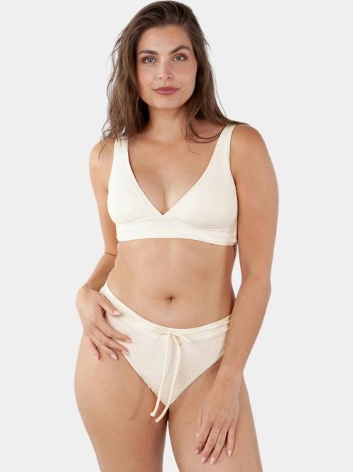 Barts Simoa Cheeky High Waist női bikini alsó fehér színben 4