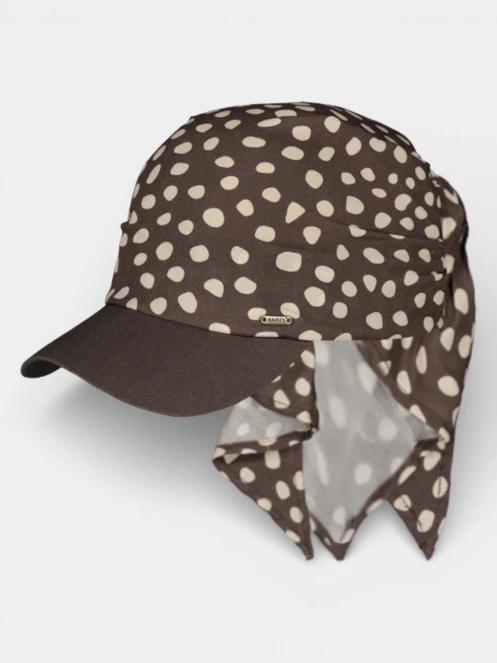 Barts Solacer Cap női napellenzős sapka barna színben 2