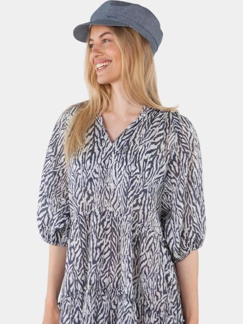 Barts Seraphe Cap női sapka sötétkék színben 4