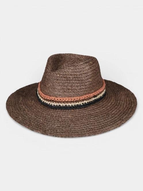 Barts Dawoor Hat női szalmakalap barna színben 2