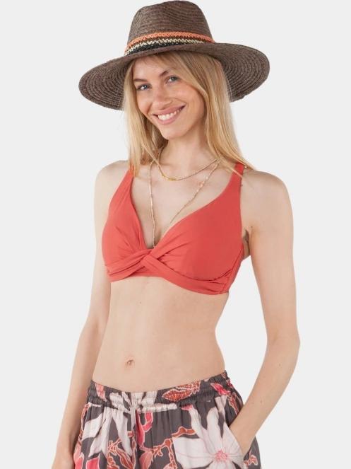 Barts Dawoor Hat női szalmakalap barna színben 3