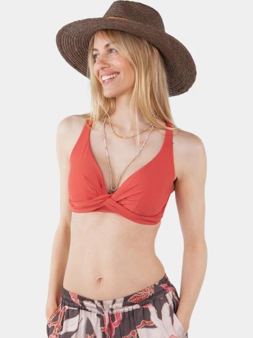 Barts Dawoor Hat női szalmakalap barna színben 4