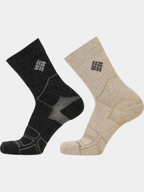 Columbia 2PP Outdoor Active Hike Crew Medium Weight túrazokni oliva színben 2