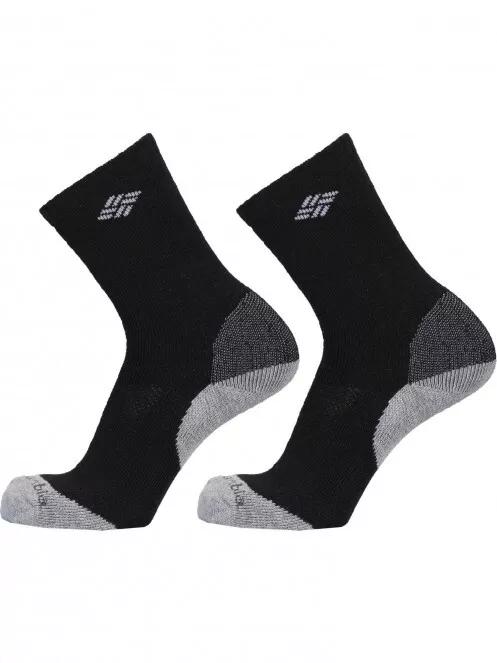 Columbia 2PP LIFESTYLE BASIC WOOL CREW férfi zokni fekete színben 2