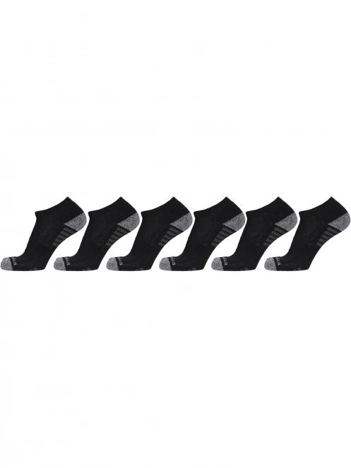 Columbia 6PP Fashion No-Show With Pique Footbed titokzokni fekete színben 2