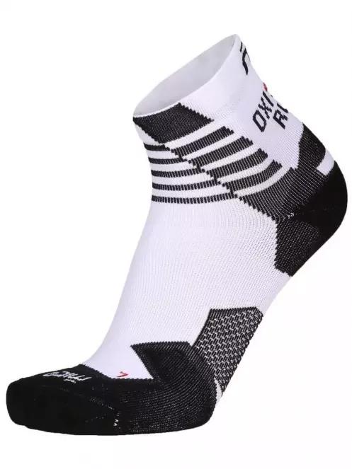Mico Compression Oxi-Jet Run Ankle Socks sportzokni fehér színben 2