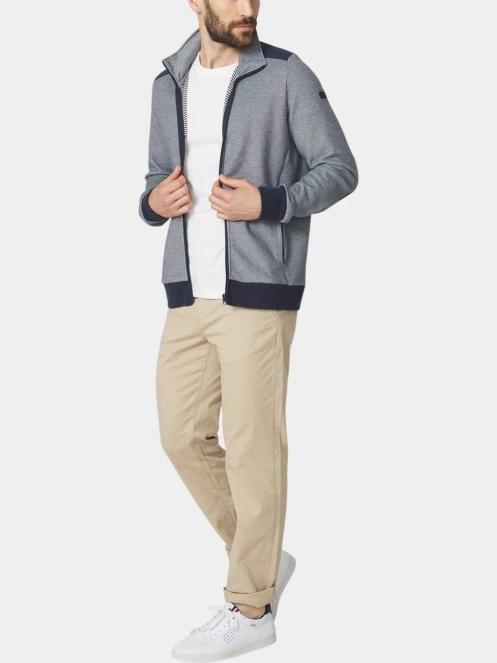 TBS Cairogil férfi kardigán sötétkék színben 4