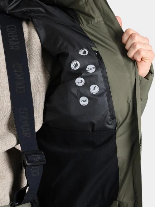 Colmar Jump férfi steppelt síkabát zöld színben 9