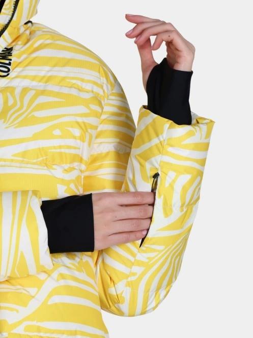 Colmar Scratchy női steppelt síkabát sárga színben 6