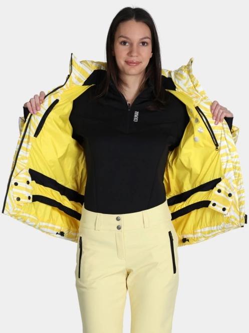 Colmar Scratchy női steppelt síkabát sárga színben 7
