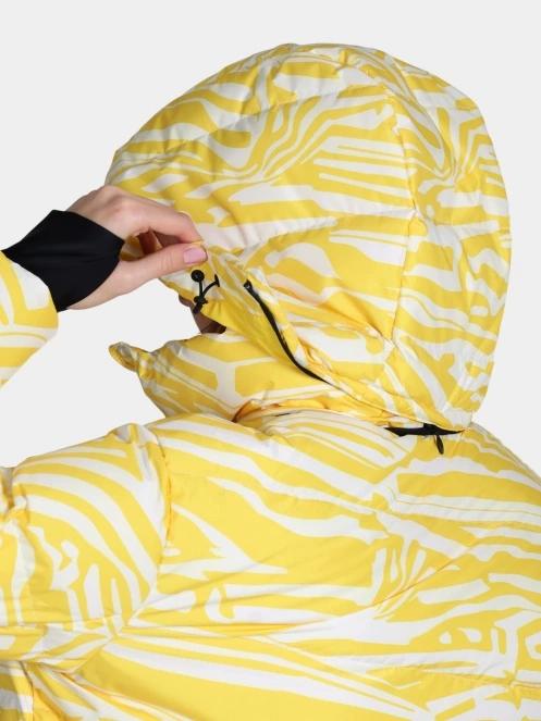 Colmar Scratchy női steppelt síkabát sárga színben 9