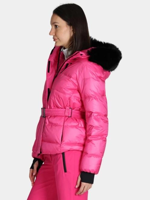 Colmar Glossy női steppelt síkabát magenta színben 3