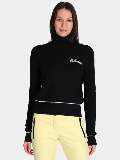 Colmar Techknit női polár pulóver fekete színben 2