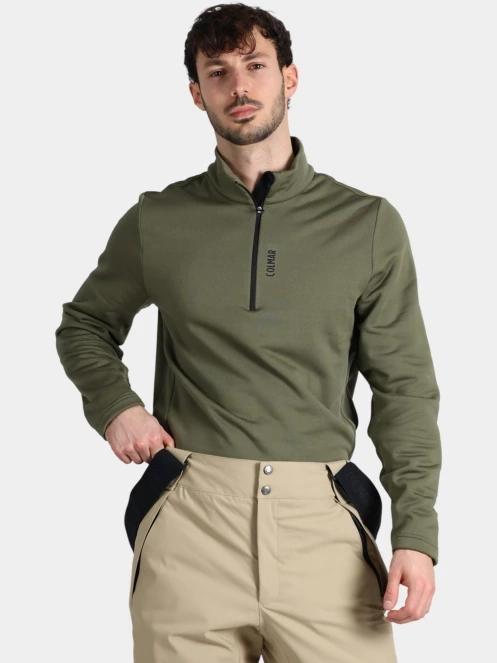 Colmar Facetime férfi polár pulóver oliva színben 2