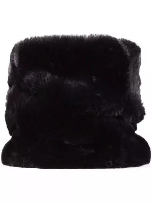 Aigle Conifuresnood női körsál fekete színben 2