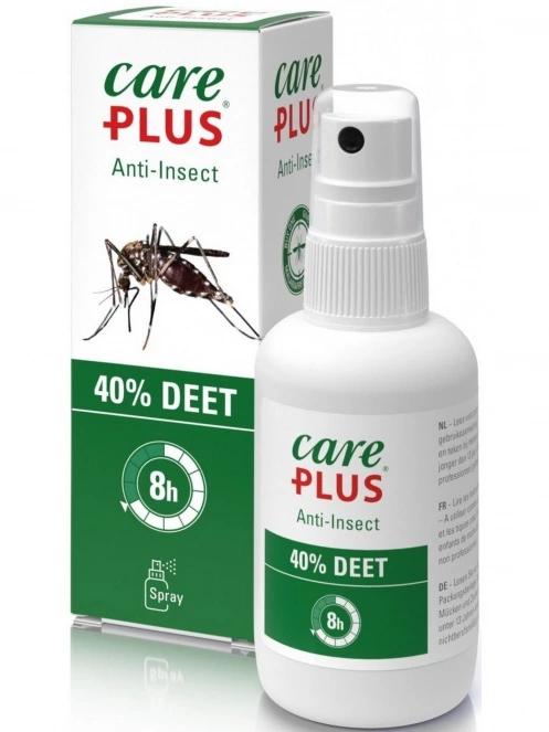 Care Plus CP® Anti-Insect - Deet Spray 40%, 60ml rovarriasztó spray fehér színben 2