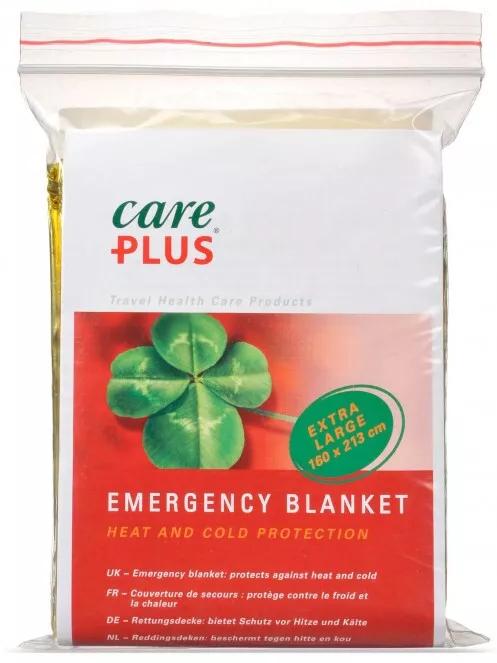 Care Plus CP® Emergency Blanket 160x213cm életmentő fólia piros színben 2