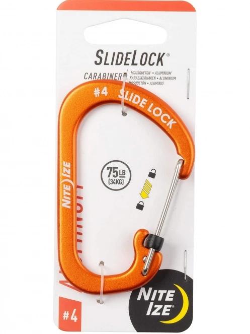 SlideLock® reteszelhető alumínium karabiner #4