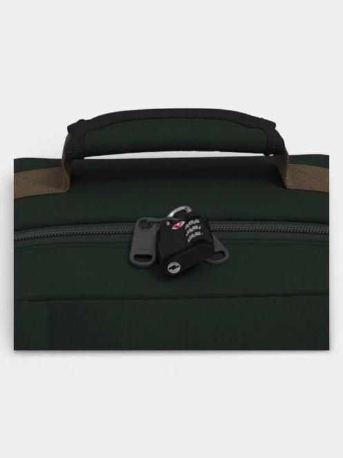 Cabin Zero CLASSIC 28L hátizsák sötétzöld színben 11