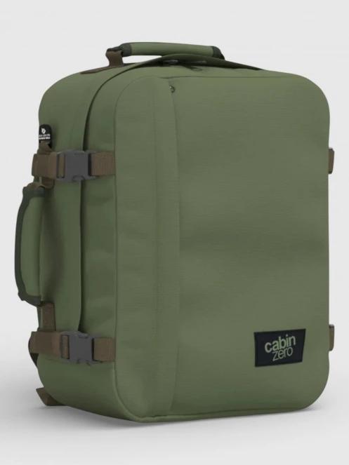 Cabin Zero CLASSIC 28L hátizsák zöld színben 3