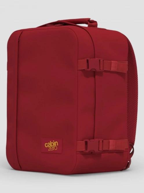 Cabin Zero CLASSIC 28L hátizsák piros színben 5