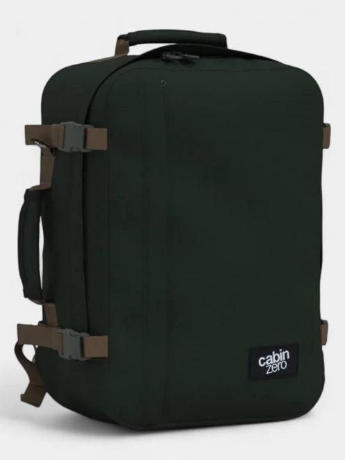 Cabin Zero Classic 36L hátizsák sötétzöld színben 3