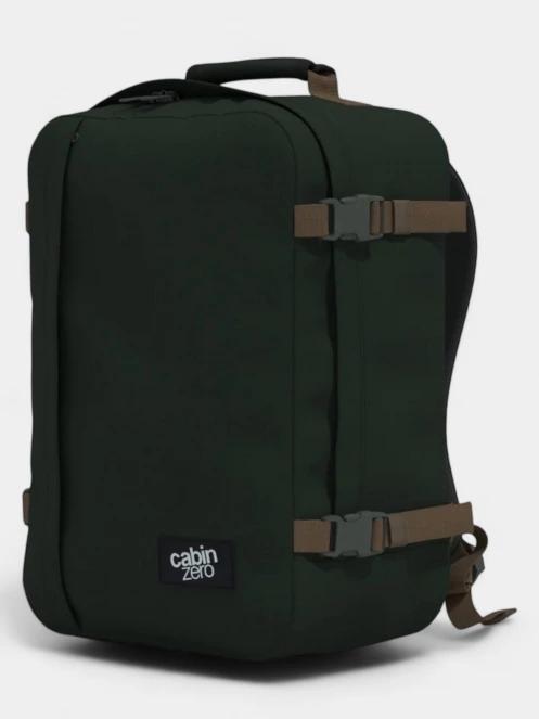 Cabin Zero Classic 36L hátizsák sötétzöld színben 4