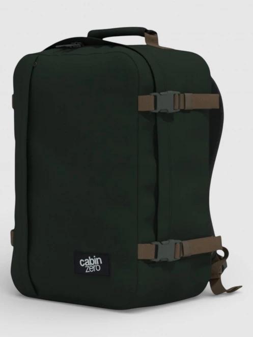Cabin Zero Classic 36L hátizsák sötétzöld színben 4