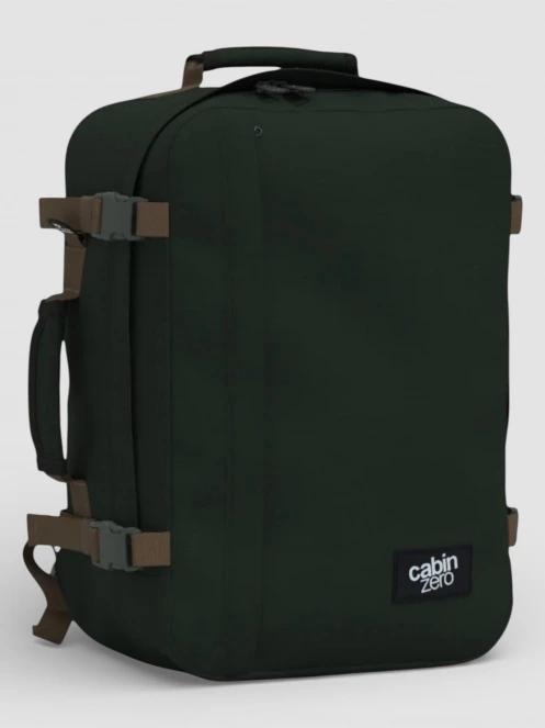 Cabin Zero CLASSIC 36L hátizsák sötétzöld színben 3