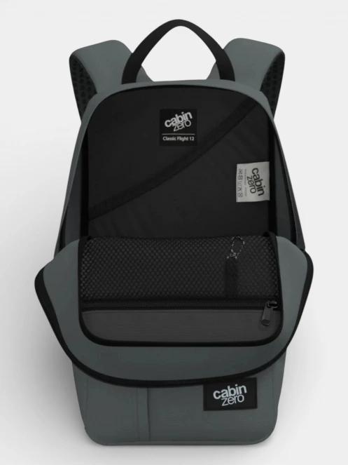 Cabin Zero Classic Flight 12L hátizsák szürke színben 6