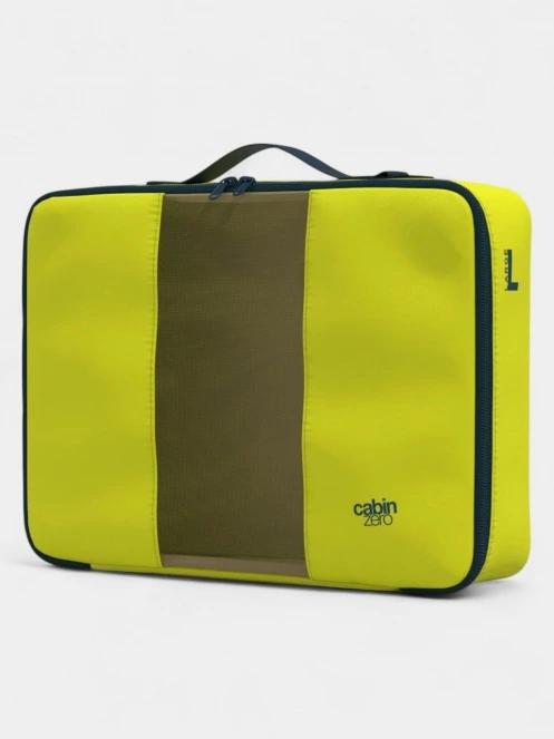 Cabin Zero Lux Packing Cube-Large bőrönd rendező zöld színben 3