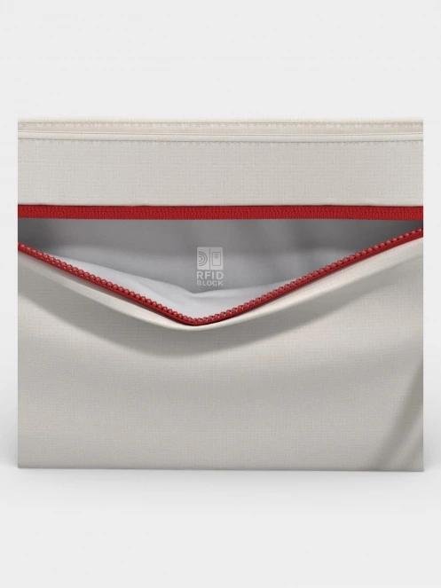 Cabin Zero Classic Sacoche válltáska fehér színben 7