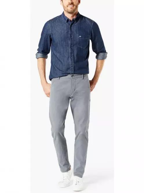 Dockers Alpha Khaki Tapered férfi utcai nadrág szürke színben 2