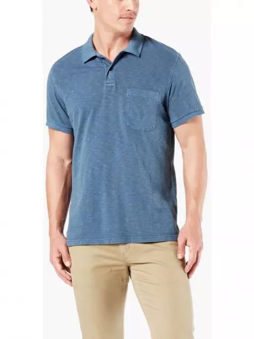 Dockers Alpha Polo férfi galléros póló kék színben 2