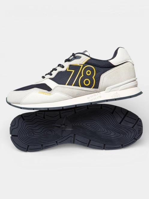 TBS Djonbot férfi sneaker sötétkék színben 3