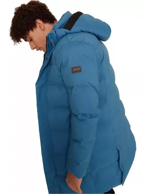 Aigle Drinou férfi télikabát kék színben 3