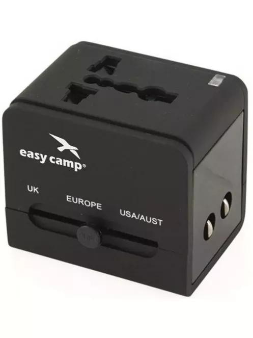 Easy Camp Universal Travel Adaptor hálózati adapter fekete színben 2
