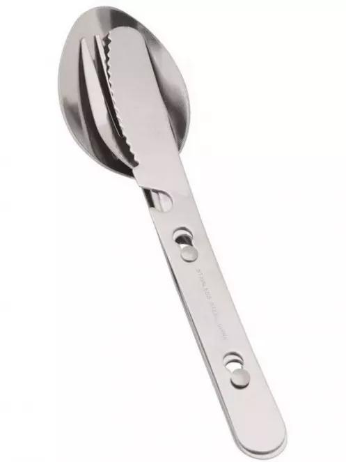 Easy Camp Easy Travel Cutlery evőeszköz készlet szürke színben 3