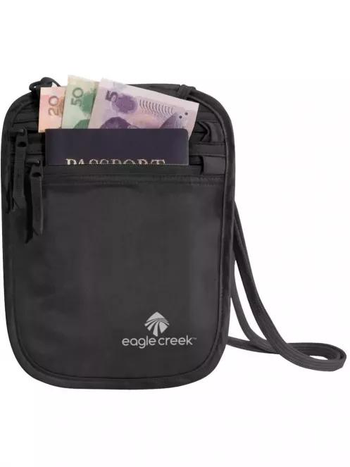 Eagle Creek Silk Undercover Neck Wallet nyakba akasztható pénztárca fekete színben 4