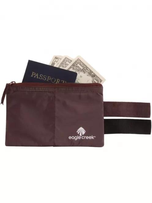 Eagle Creek Undercover Hidden Pocket elrejthető tárca barna színben 4